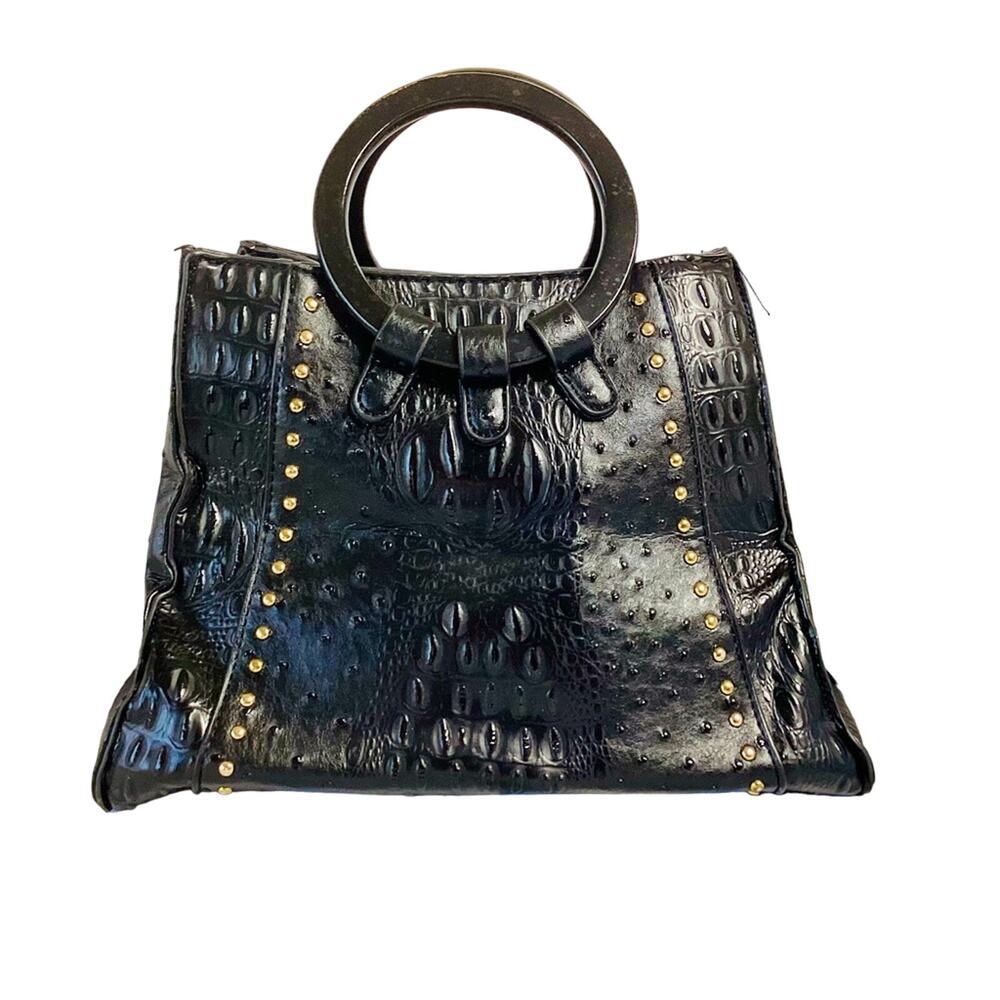 Custom Genuine 100%PVC Hornback Skin Leather Purse